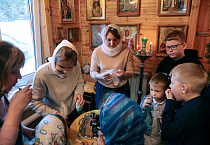 В Зауралье три архиерея отслужили Литургию в сельском храме