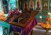 Свято-Казанский Чимеевский мужской монастырь встретил ХХI осенний крестный ход