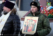 В Сретение курганский священник почтил память воинов-афганцев