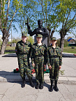 Курсанты военно-патриотического клуба «Воин» почтили память Героя Войны