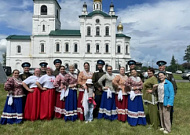 При храме села Усть-Суерское состоялся большой казачий праздник