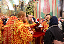 Пасху Христову встретили в главном соборе Зауралья