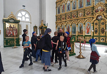 Юные паломники из Чимеево побывали в храмах Кургана