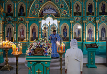 В престольный праздник в Казанском Чимеевском мужском монастыре прошла архиерейская Литургия