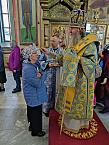 Митрополит Даниил в праздник Благовещения совершил Божественную литургию