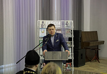 В Юговке прошла презентация фильма о курганском священнике – участнике СВО