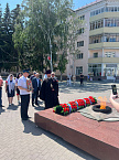 В Кургане священник участвовал в церемонии приведения к присяге