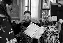 Митрополит Даниил совершил Литургию в понедельник Страстной седмицы