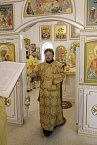 Митрополит Даниил совершил Литургию в храме микрорайона Тёплый Стан