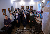 В курганском храме святой Матроны Московской состоялась архиерейская Литургия