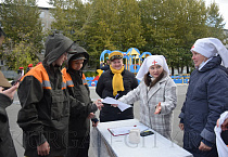 В Кургане сёстры милосердия помогли организовать и провести военно-патриотические соревнования