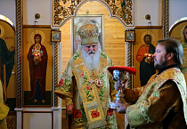 В храме села Темляково два митрополита отслужили Литургию