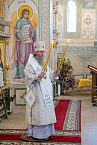 В частоозерском храме состоялась архиерейская Литургия