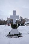 Главный собор Кургана украсили к Рождеству Христову