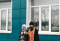 Зауральские клирики участвовали в мероприятиях в честь юбилейного Дня Победы