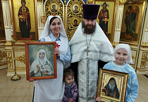 В курганском храме поздравили с именинами всех прихожанок по имени Наталья