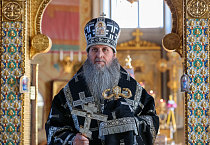 Митрополит Даниил в 6-ю седмицу Великого поста совершил Литургию Преждеосвященных Даров