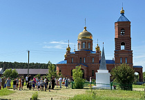 Священник села Межборное в День памяти и скорби участвовал в митинге у обелиска