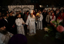 Пасху Христову встретили в главном соборе Зауралья