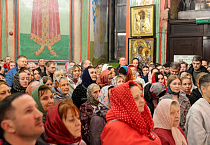Пасху Христову встретили в главном соборе Зауралья
