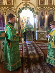 Престольный праздник отметили в храме преподобного Сергия Радонежского