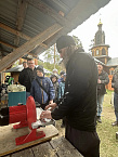 Воспитанники Епархиальной воскресной школы побывали в храме посёлка Старый Просвет