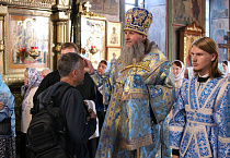 Чин погребения Плащаницы Пресвятой Богородицы совершен в  Александро-Невском кафедральном соборе города Кургана