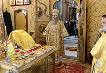 Митрополит Даниил совершил Литургию в главном храме Кургана