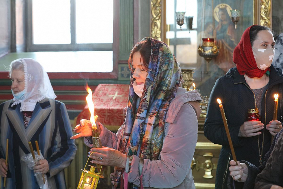 В Зауралье встретят Благодатный огонь
