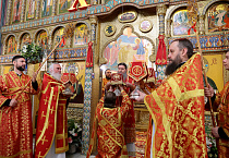 Пасху Христову встретили в главном соборе Зауралья