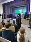 В Кургане священник участвовал в присяге студентов колледжа