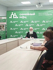 Педагог православной гимназии выступил с докладом в Семейном МФЦ Кургана