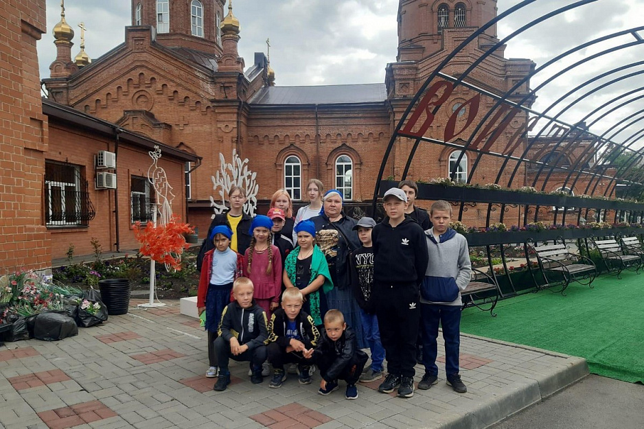 Юные паломники из Чимеево побывали в храмах Кургана