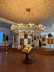 В зауральском храме появился новый светильник