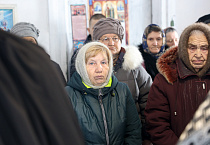 В храме села Мендерское состоялась Литургия в честь престольного праздника