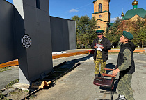 Курганский священник открыл военно-патриотические соревнования