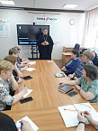 В Мокроусовской школе №1 имени генерал-майора Г.Ф. Тарасова прошла встреча педагогов с представителем Курганской епархии