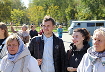 Александровские дни в Кургане завершились детским праздником у стен собора
