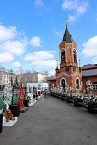 Курганский кафедральный собор украсился к празднику Пасхи
