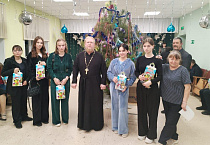 В селе Чимеево детям показали инсценировку сказки «Золотой ключик» в православной обработке