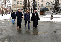 Митрополит Даниил и Константин Малофеев встретились с губернатором Зауралья