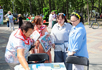 В Кургане члены СПЖ участвовали во втором фестивале семейного творчества