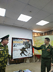 Курганский священник выступил в областном военкомате