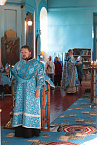 В Никольском храме села Гладковское состоялась архиерейская Литургия