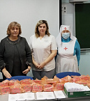 В Кургане медицинские работники получили поздравления с Рождеством и Крещением