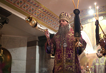 Митрополит Даниил совершил Литургию в Храме-на-Крови г. Екатеринбурга