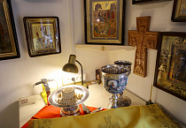 Митрополит Даниил совершил Литургию в храме микрорайона Тёплый Стан