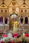 Архиерейская Литургия состоялась в храме села Лесниково