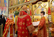 Пасху Христову встретили в главном соборе Зауралья