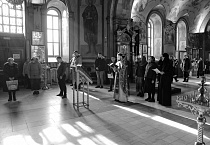 Первая в Великом посту Литургия Преждеосвященных Даров совершена в Александро-Невском соборе Кургана